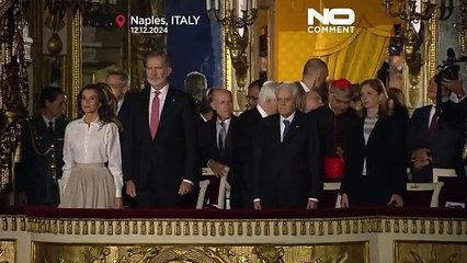 King Felipe VI of Spain is awarded an honorary doctorate in Naples