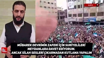 Colani'nin meydanlara çağırdığı Suriye halkı Esad'ın devrilişini kutladı