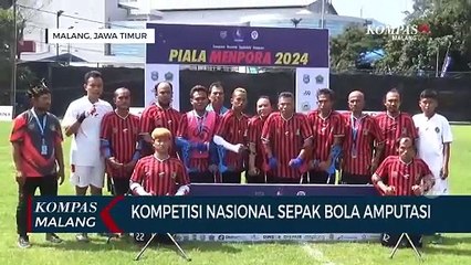 Kompetisi Nasional Sepak Bola Amputasi Digelar di Malang