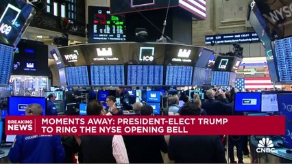 Vamos dar incentivo como nenhum outro país, diz Trump ao tocar sino na NYSE