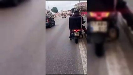 Sinop'ta moto kuryelerden acil önlem çağrısı: Yasak gerekli