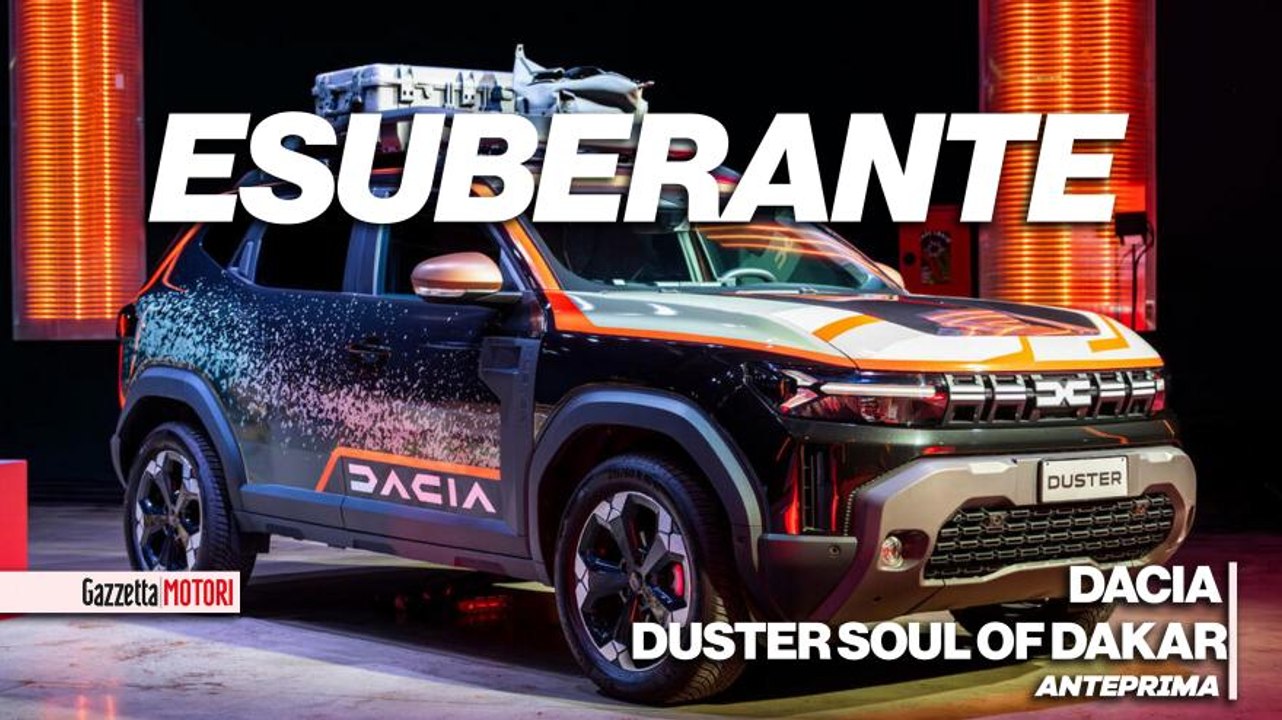 Dacia Duster Soul of Dakar: omaggio alla Sandrider