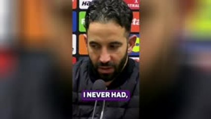 Amorim 'never' had a conversation with Manchester City