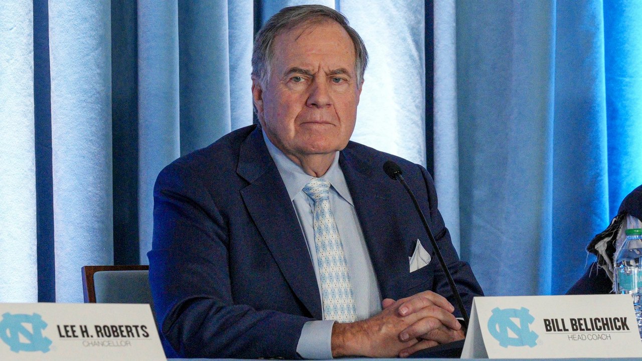 Bill Belichick Introduced as New Head Coach of North Carolina