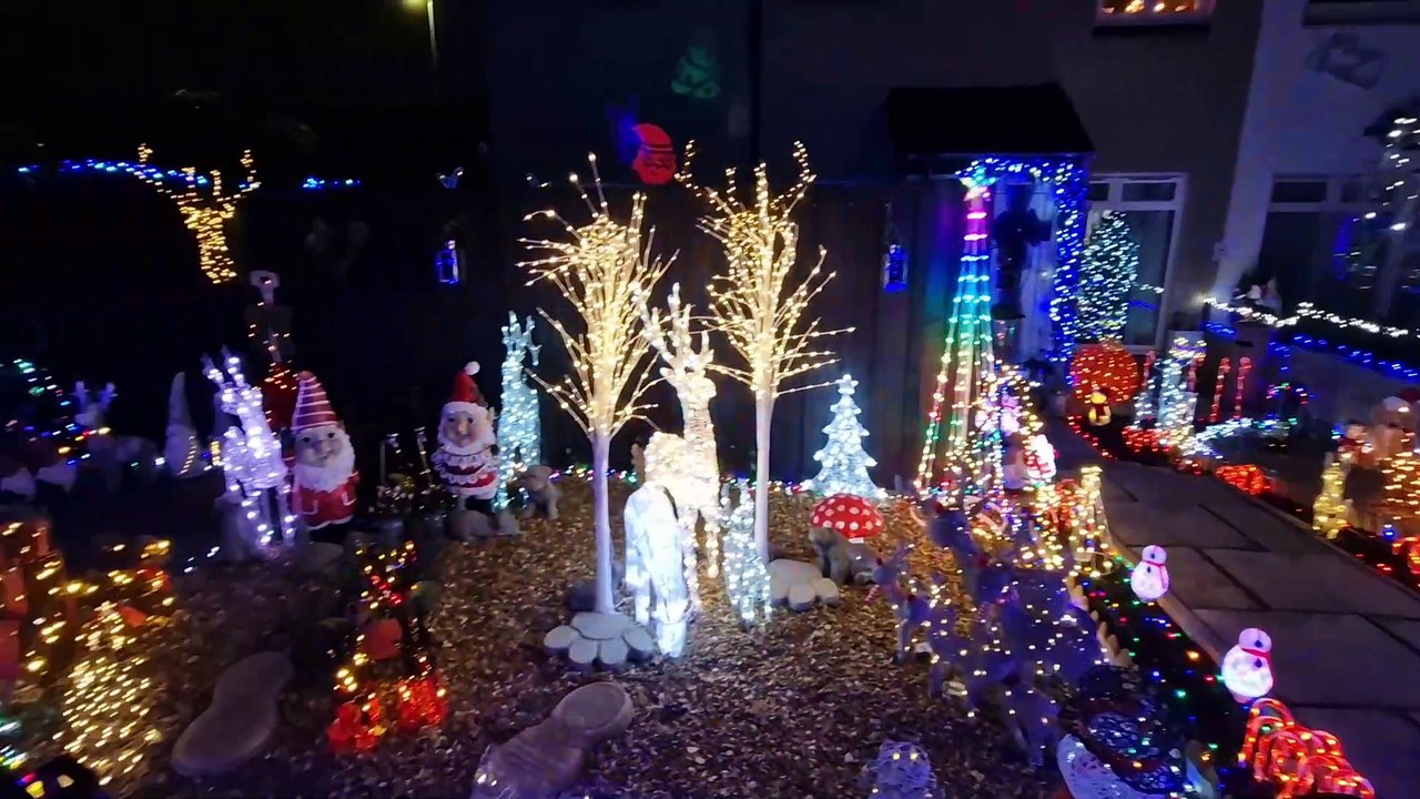 Edinburgh woman who has put up Christmas decorations outside her home for 45 years