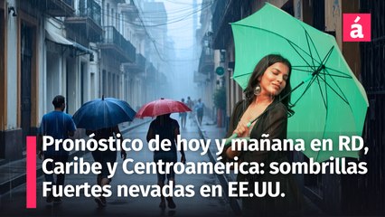 Pronóstico del Tiempo para República Dominicana hoy lunes 16 de diciembre 2024