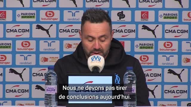 Marseille - De Zerbi : Faire un grand match contre Lille