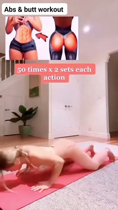Abs and butt workout