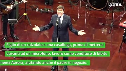 Le 80 candeline di Gianni Morandi, una vita a 100 all'ora