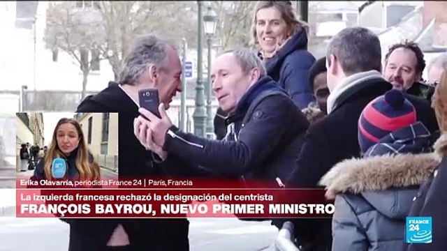 Informe desde París: reacciones tras nombramiento de Bayrou como primer ministro francés
