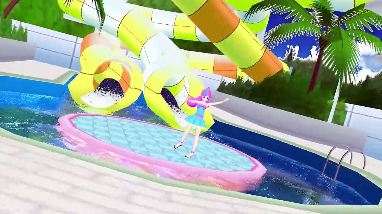 【ぷよぷよMMD】真夏のラフィーナでdear cocoa girls
