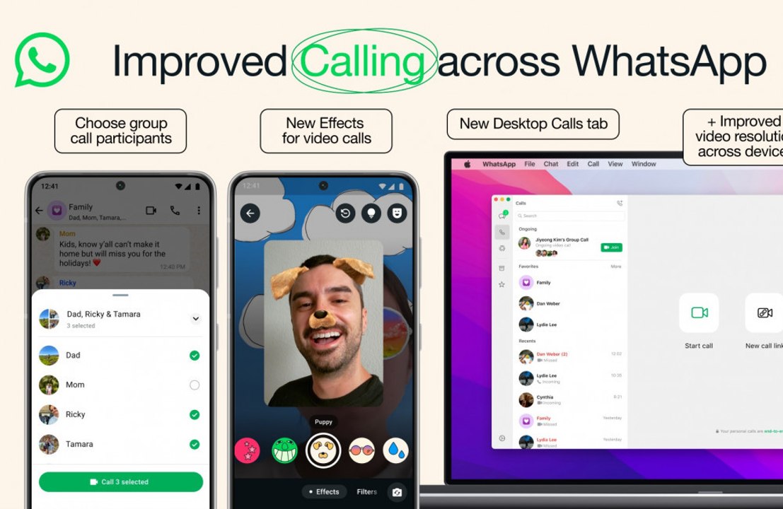 WhatsApp improves video call quality head of the holidays