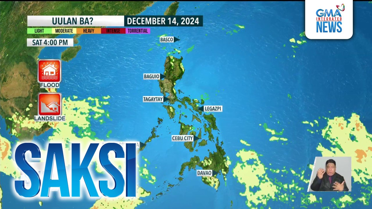 Sa linggo, mas malalakas na ang ulan sa silangang bahagi ng bansa kaya doble-ingat at maging alerto sa banta ng baha o landslide | Saksi
