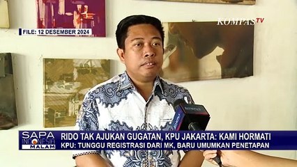KPU Jakarta Sebut Tunggu Registrasi dari MK, Baru Umumkan Penetapan Pemenang Pilkada