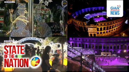 Plaza sa Pavia, Iloilo, punong-puno ng Christmas lights; Kapitolyo sa Iloilo City, naging kastilyo | SONA