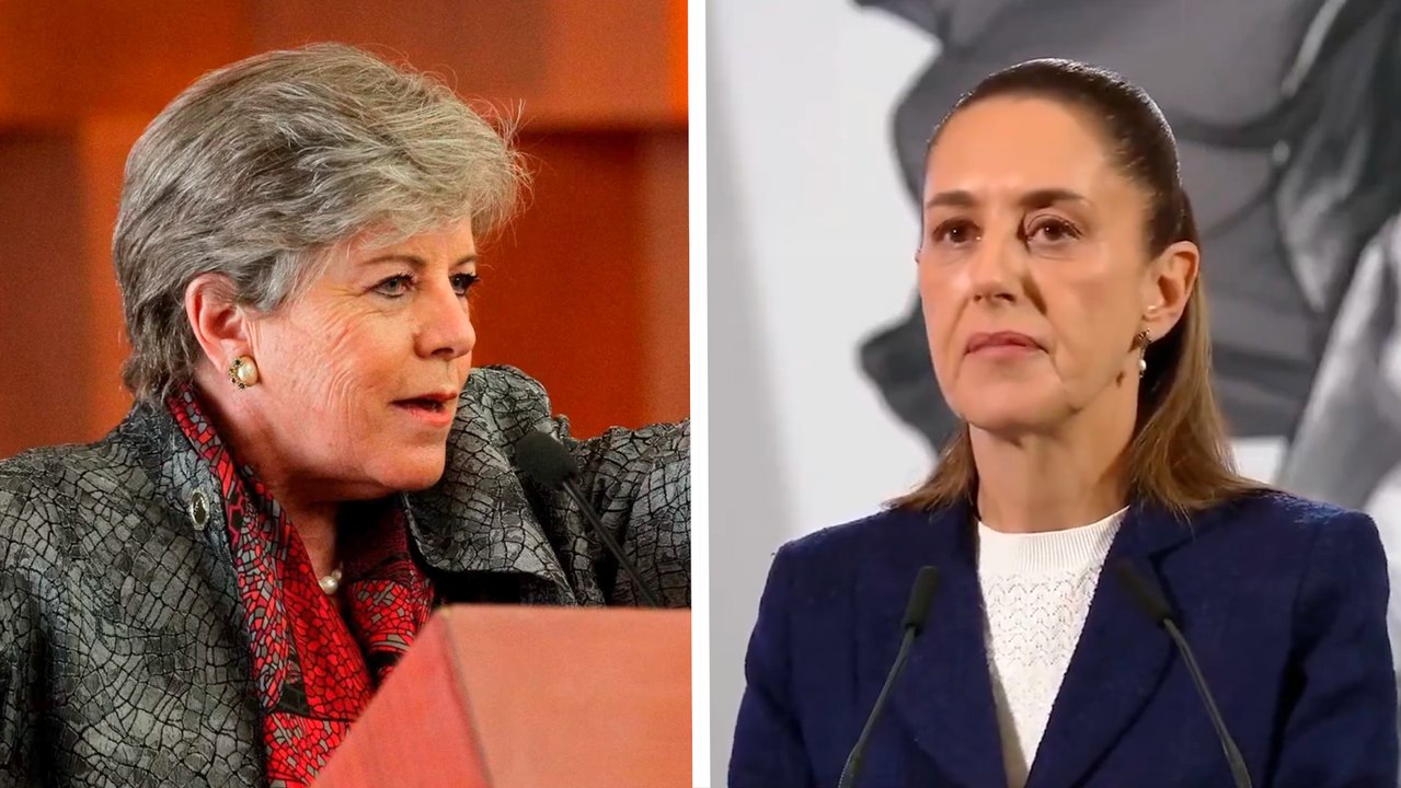 Claudia Sheinbaum defiende a Alicia Bárcena por boda en el MUNAL: "No es justa esta crítica"