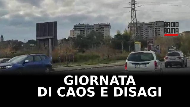 Giornata di caos e disagi a Roma per lo sciopero generale