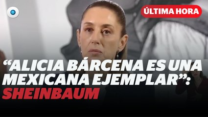 Sheinbaum defiende a Alicia Bárcena tras críticas I Reporte Indigo
