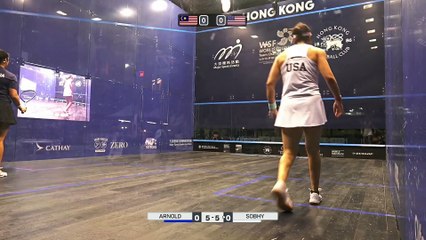 Championnats du monde de squash par équipes - Etats-Unis - Malaisie (demi-finale femmes)