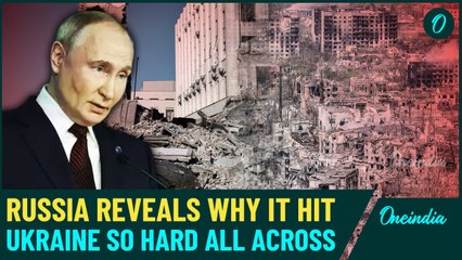 'Successful Hit': Putin's 287 Non-Stop Missiles Blitz Burns Ukraine Down |Russia Reveals Real Reason