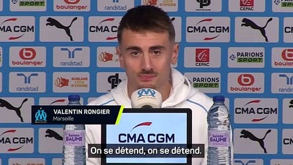 Rongier : "Dans la course au titre ? On se détend"