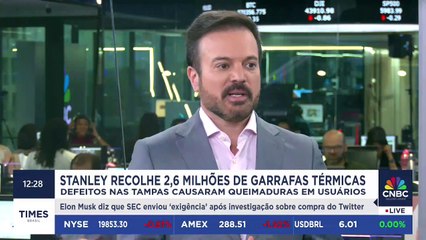 Cerca de 2,6 milhões de garrafas térmicas da Stanley são recolhidas; entenda