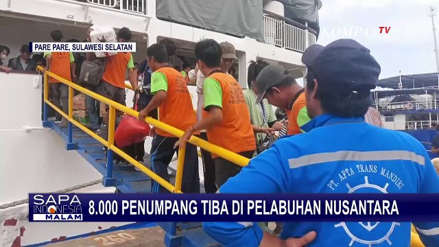 Jelang Libur Natal dan Tahun Baru, 8.000 Penumpang Tiba di Pelabuhan Nusantara | SPESIAL NATARU