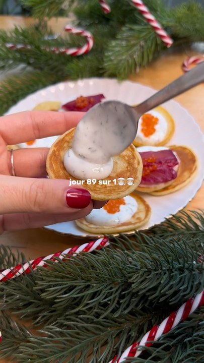 Jour 89/100 - Blinis maison 🥞