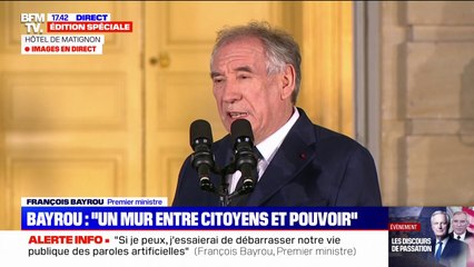 François Bayrou: "Notre devoir de citoyen, c'est que nous soyons obsédés pour rendre des chances à ceux qui n'en ont pas"