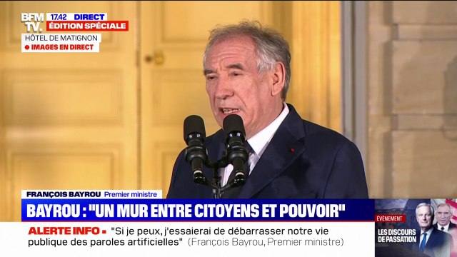 François Bayrou: Notre devoir de citoyen, c'est que nous soyons obsédés pour rendre des chances à ceux qui n'en ont pas
