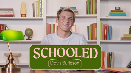 Davis Burleson Tackles Math, Metaphors, and Ariana Grande | Schooled | Seventeen