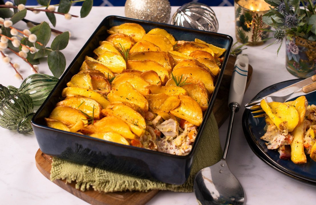 Youngsters are ditching roast potatoes for chips with their Christmas dinner