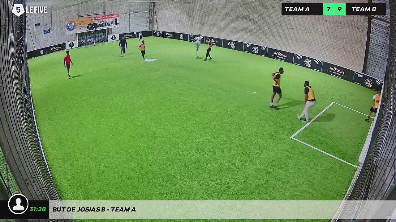 But de Josias B - Team A