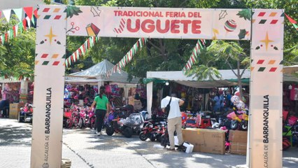 La Feria del Juguete le da la bienvenida a las fiestas decembrinas en Barranquilla