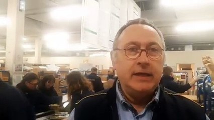 Franck Boitard, directeur de l'établissement de la Poste pour le sud et centre Ardèche