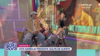 Jota Narbaja habló sobre la historia de ‘Golpe de suerte’, su última canción 