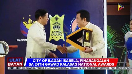 City of Ilagan, Isabela, pinarangalan sa 24th Gawad Kalasag Nat'l Awards