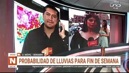 pronostico y alerta naranja por tormentas