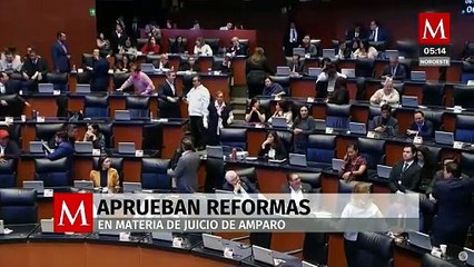Comisiones del Senado avalan reformas sobre juicio de amparo e inimpugnabilidad