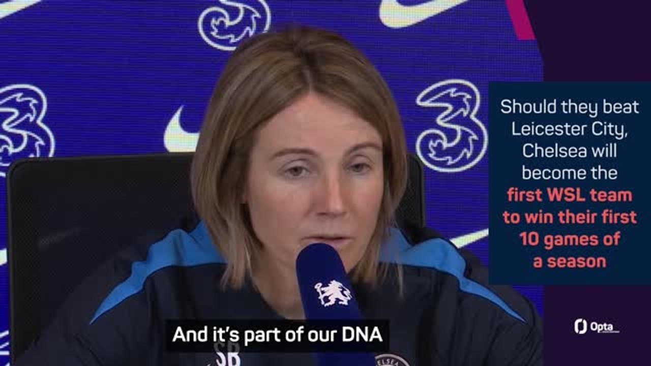 Bompastor hails Chelsea's DNA as they chase WSL record