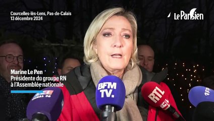 Censure de Bayrou : Marine Le Pen « ne renonce pas à cet outil »