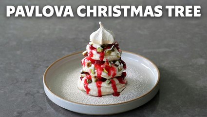 How to Make Chef John's Pavlova Christmas Tree