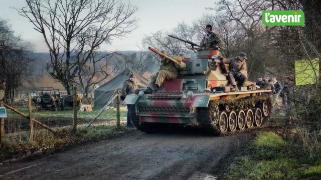 Des centaines de figurants et de véhicules pour les reconstitutions de la Bataille des Ardennes