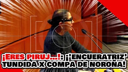¡Eres piruj…!: ¡’la encueratriz’ barrales es masacrada por el compa de Noroña por atacar a Claudia!