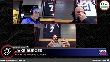 Jake Burger on his excitement getting traded to the Rangers