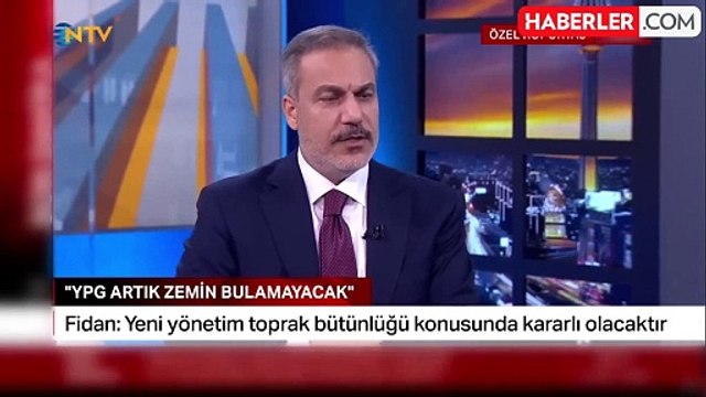 Bakan Fidan canlı yayında uyardı: Tüm terör unsurları Suriye'yi terk etmeli