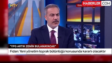 Bakan Fidan canlı yayında uyardı: Tüm terör unsurları Suriye'yi terk etmeli