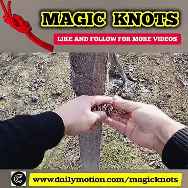 How to tie | Simple and easy way to tie knots | Magic Knots