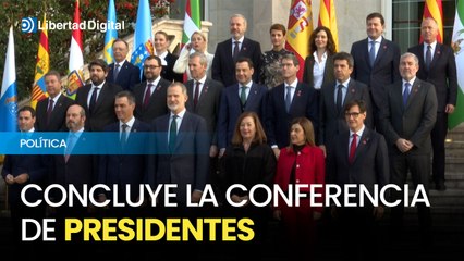 La Conferencia de Presidentes acaba sin acuerdos