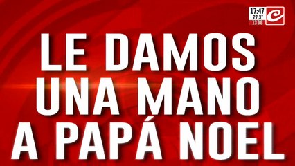 Le damos una mano a Papá Noel: la alegría de los pibes, el calvario de los bolsillos